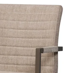 Wohnen Armlehnen Freischwinger in Beige - Sentata (2er Set)