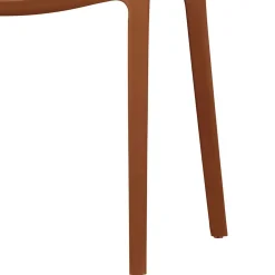 Wohnen Korbmöbel|Gartenstühle*Armlehnen Kunststoffstühle in Braun - Vincentro (4er Set)