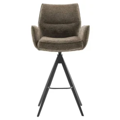 Wohnen Barhocker|Hocker*Armlehnen-Barstühle mit Taschenfederkern - Cizio (2er Set)