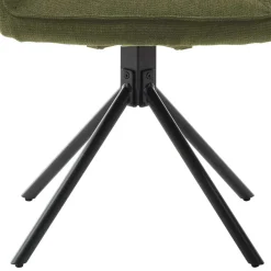 Wohnen Armlehnenstuhl aus Chenillegewebe - Gomata (2er Set)