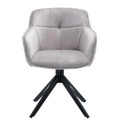 Wohnen Schwarze Möbel|Graue Möbel*Armlehnenstuhl drehbar für Esstisch - Onesting