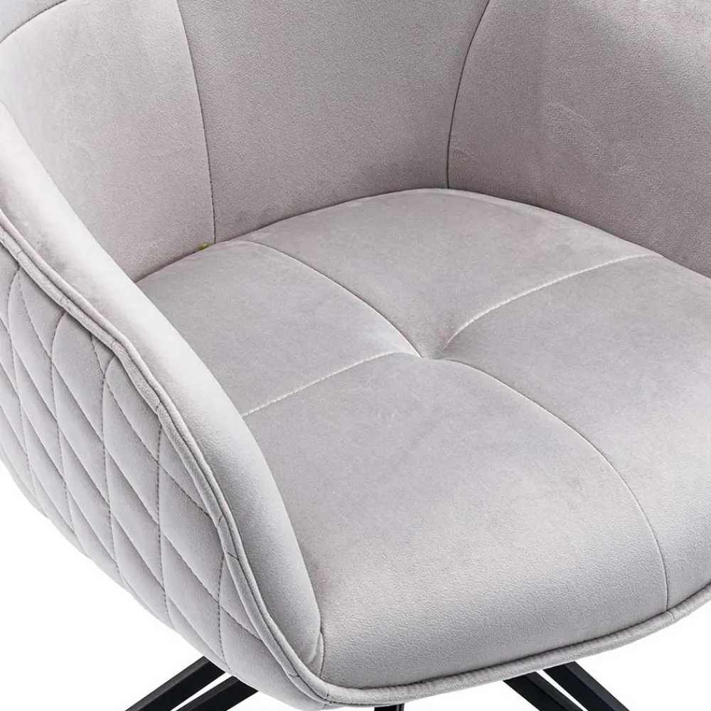 Wohnen Schwarze Möbel|Graue Möbel*Armlehnenstuhl drehbar für Esstisch - Onesting