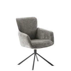 Wohnen Wohnzimmerstühle*Armlehnenstuhl in Cappuccino - Velicita (2er Set)