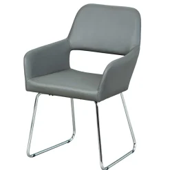 Wohnen Armlehnenstuhl mit Bügelgestell - Vindo (2er Set)