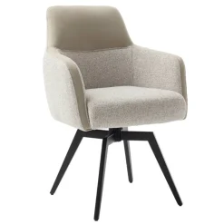 Wohnen Küchenstühle|Esszimmerstühle*Armlehnenstuhl mit Taschenfederkern - Emrucon (2er Set)