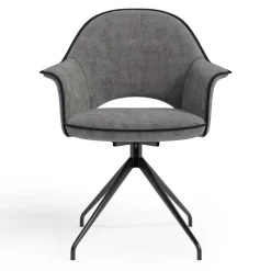 Wohnen Armlehnenstuhl um 180 Grad drehbar - Watenora (2er Set)