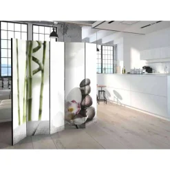 Wohnen Asia Design-Paravent mit Zen Foto - Plodi