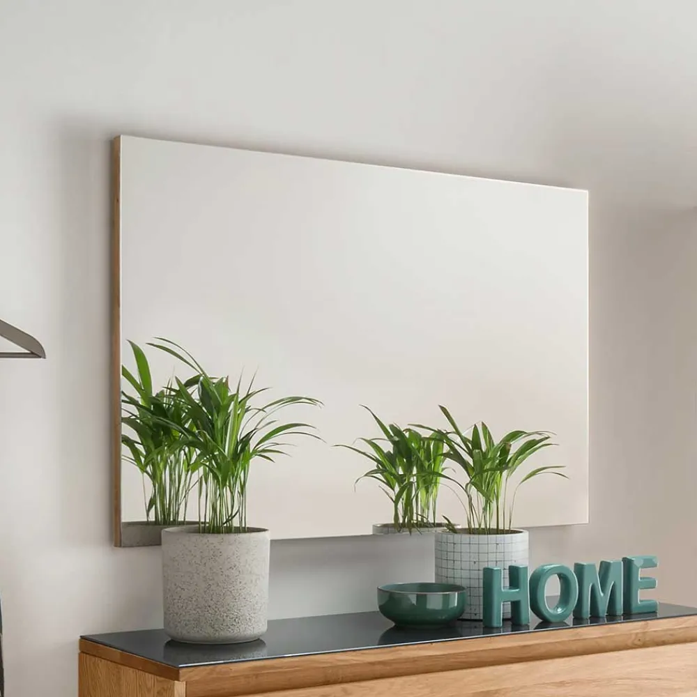 Wohnen Badspiegel*Asteiche Flur Spiegel rechteckig - Sotunes