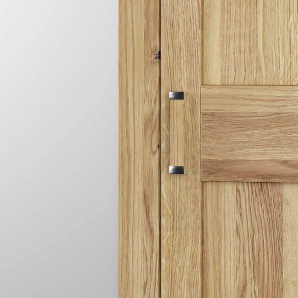 Wohnen Asteiche Kleiderschrank 6-türig mit 4 Spiegeln - Zamron