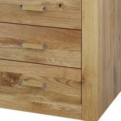 Wohnen Landhausmöbel|Küchenschränke*Asteiche Kommode teilmassiv - Zamron