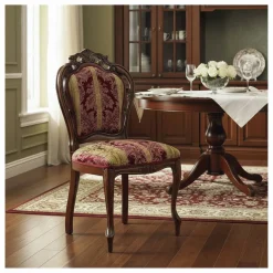 Wohnen Aufwändig gestalteter Esstischstuhl Magari im Barock Stil