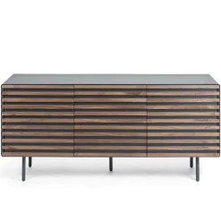 Wohnen Ausgefallenes Sideboard Trupea mit Streifen Front
