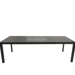 Wohnen Metall-Gartenmöbel*Ausziehbarer Gartentisch in Anthrazit - Taba