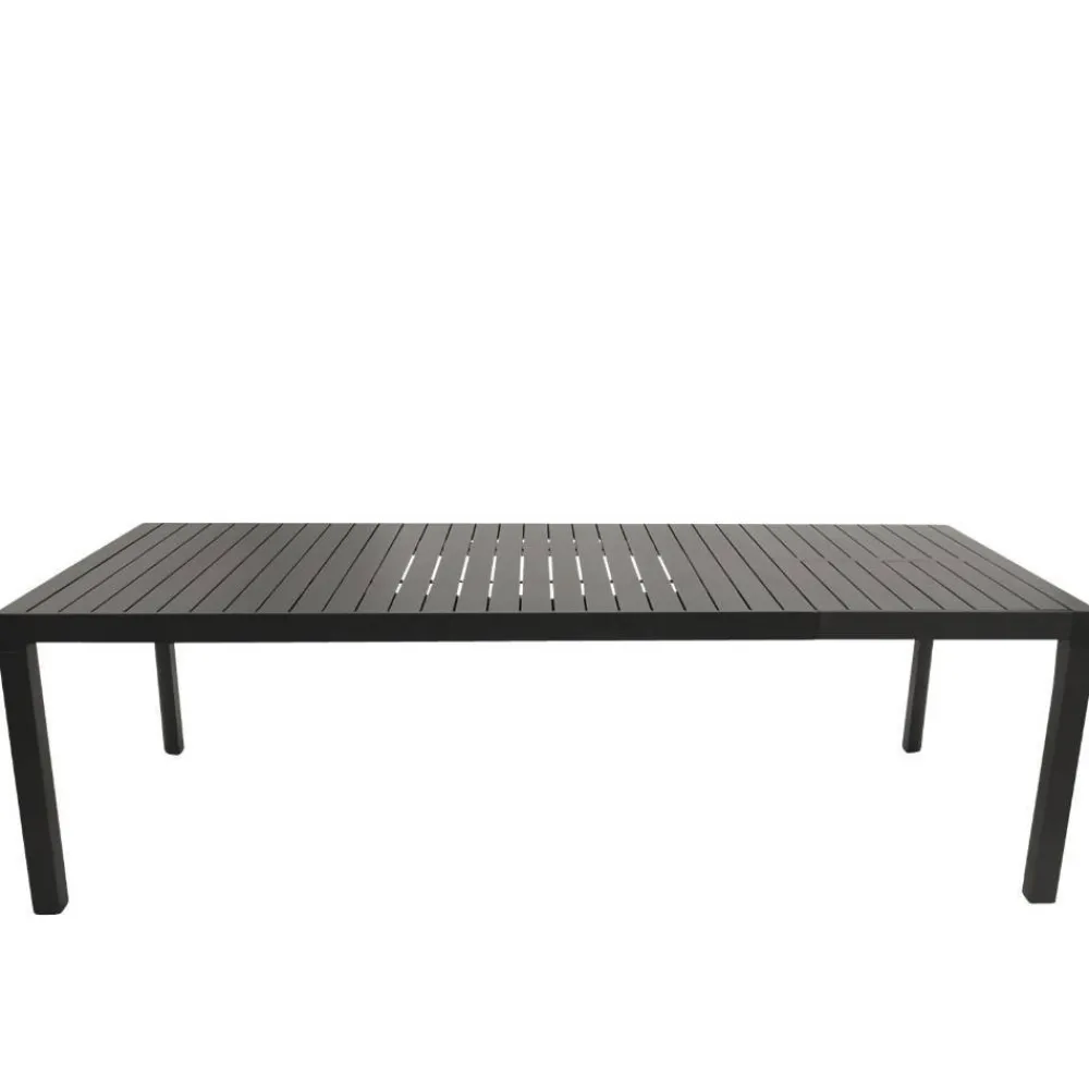 Wohnen Metall-Gartenmöbel*Ausziehbarer Gartentisch in Anthrazit - Taba