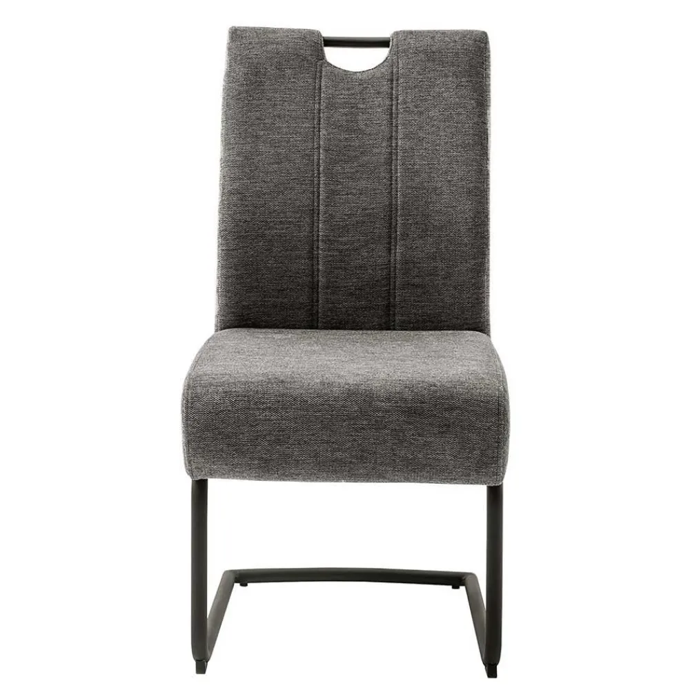 Wohnen Ausziehtisch & Freischwinger Kombi - Flacona (siebenteilig)