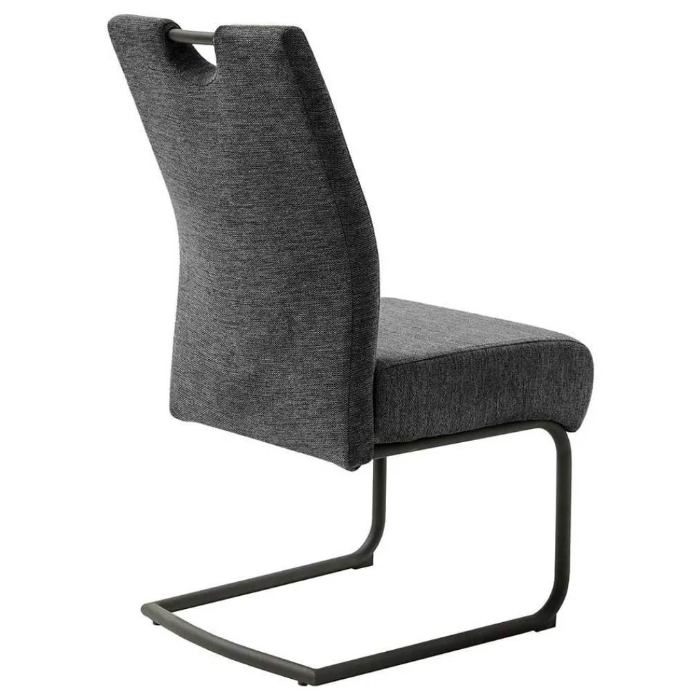 Wohnen Ausziehtisch & Freischwinger Kombi - Flacona (siebenteilig)