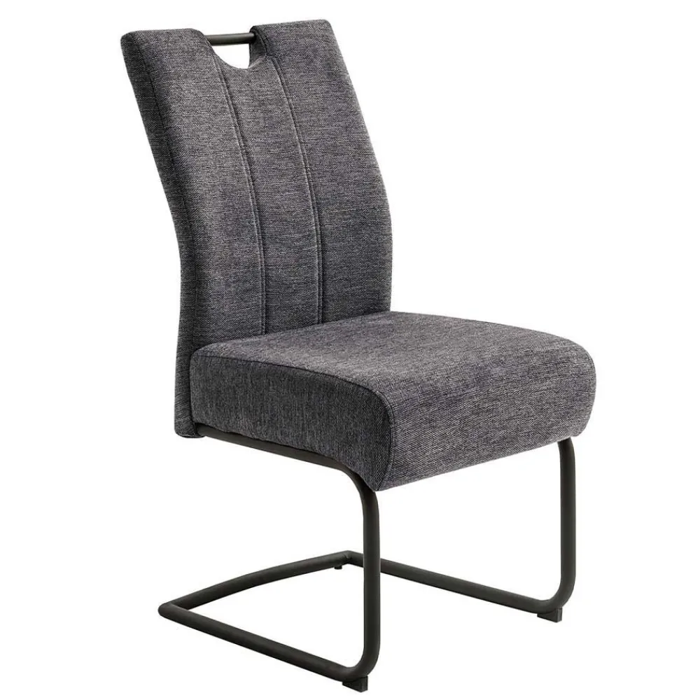 Wohnen Ausziehtisch & Freischwinger Kombi - Flacona (siebenteilig)