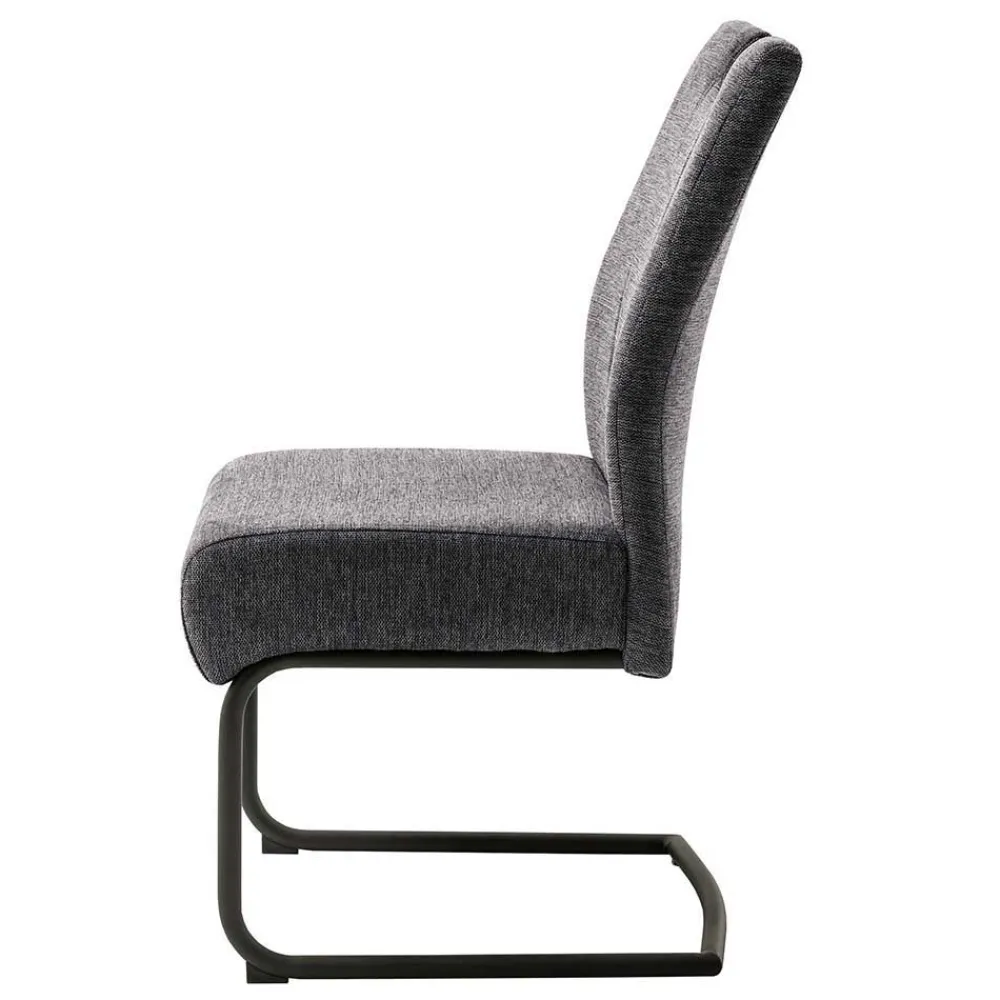 Wohnen Ausziehtisch & Freischwinger Kombi - Flacona (siebenteilig)