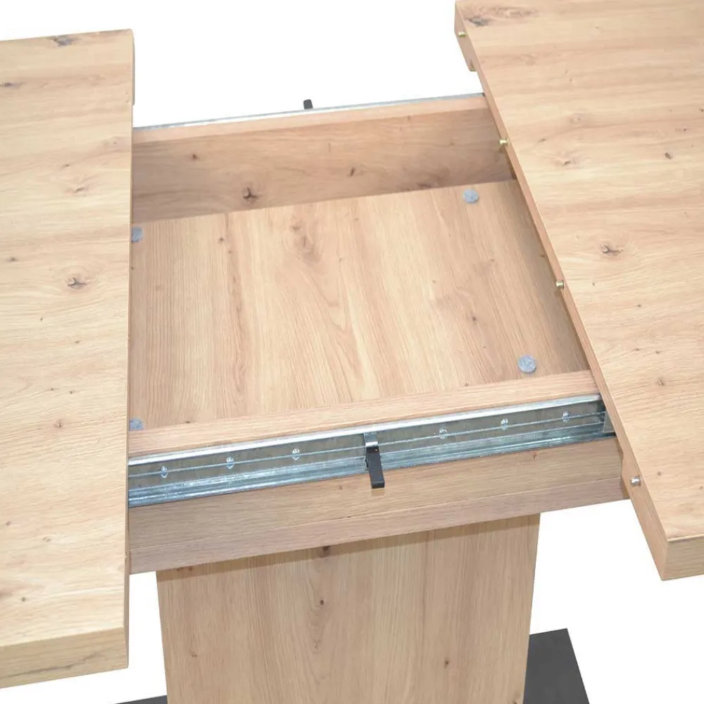 Wohnen Küchen-Essgruppen|Esszimmer Komplett*Ausziehtisch & Schwingstühle Set - Gedeon (fünfteilig)