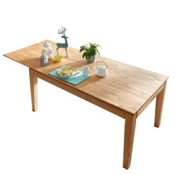 Wohnen Naturholzmöbel|Tische*Ausziehtisch aus massiver Wildeiche geölt - Flo