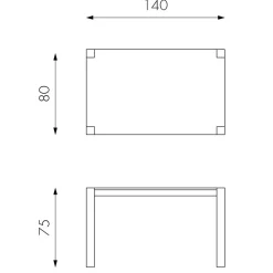 Wohnen Ausziehtisch Fyona mit Eiche hell furniert