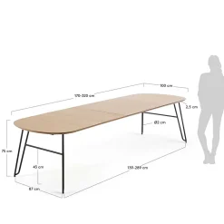 Wohnen Ausziehtisch im skandinavischen Stil - Manifesto