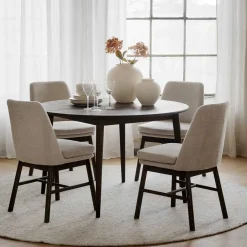 Wohnen Ausziehtisch und Stühle Set - Relencia (fünfteilig)