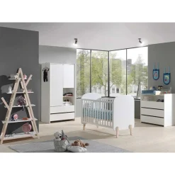 Wohnen Babyzimmer Komplett|Babyzimmermöbel*Babyzimmermöbel Komplettset - Mauricia (vierteilig)