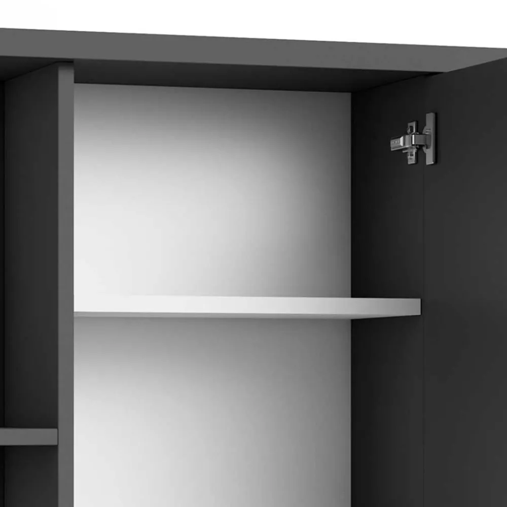 Wohnen Bad-Spiegelschränke*Bad Hängeschrank mit Spiegeltür - Asutria