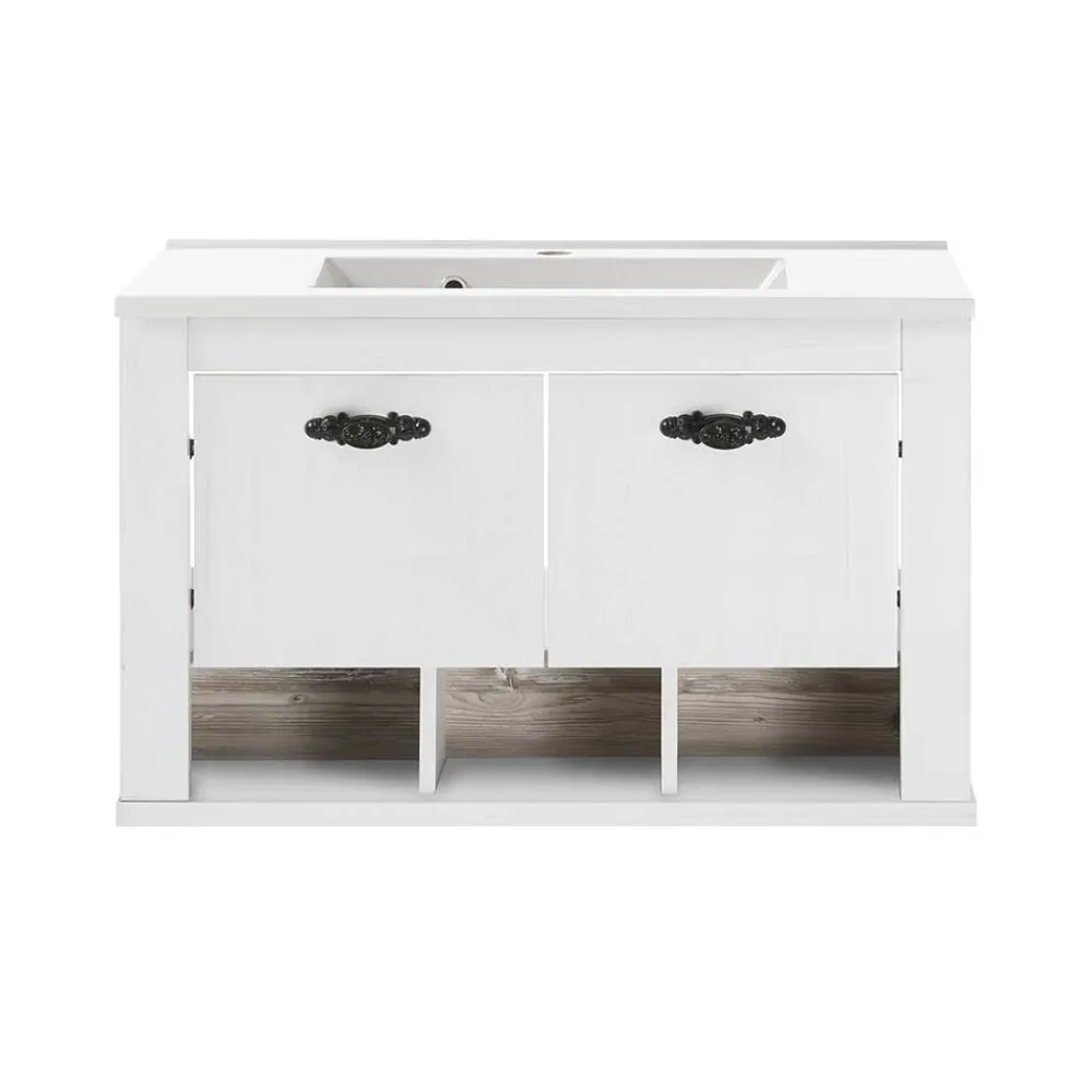 Wohnen Badschränke|Waschtisch*Bad Hänge-Waschtisch im Country Style - Doules