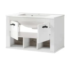 Wohnen Badschränke|Waschtisch*Bad Hänge-Waschtisch im Country Style - Doules