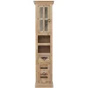 Wohnen Shabby Chic Möbel*Bad Hochschrank aus Holz Grey Wash - Abid