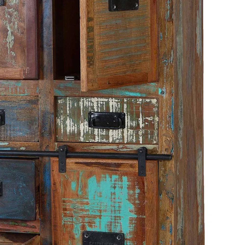 Wohnen Bad Hochschrank Vayamos im Shabby Chic Design