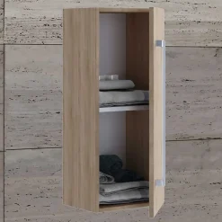 Wohnen Bad Oberschrank in Sonoma-Eiche Dekor - Caleena