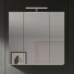 Wohnen Bad-Spiegelschränke*Bad Oberschrank mit Spiegeltüren 3-türig - Vitablos