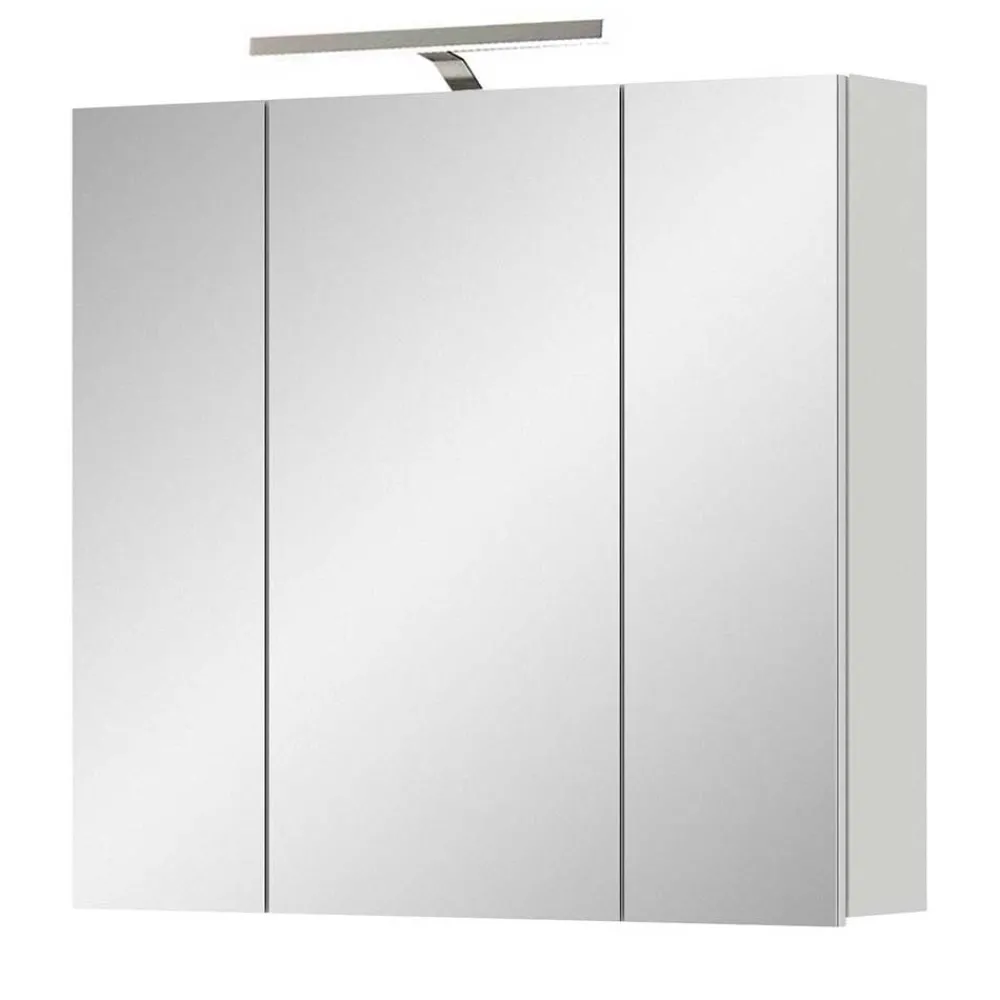 Wohnen Bad-Spiegelschränke*Bad Oberschrank mit Spiegeltüren 3-türig - Vitablos