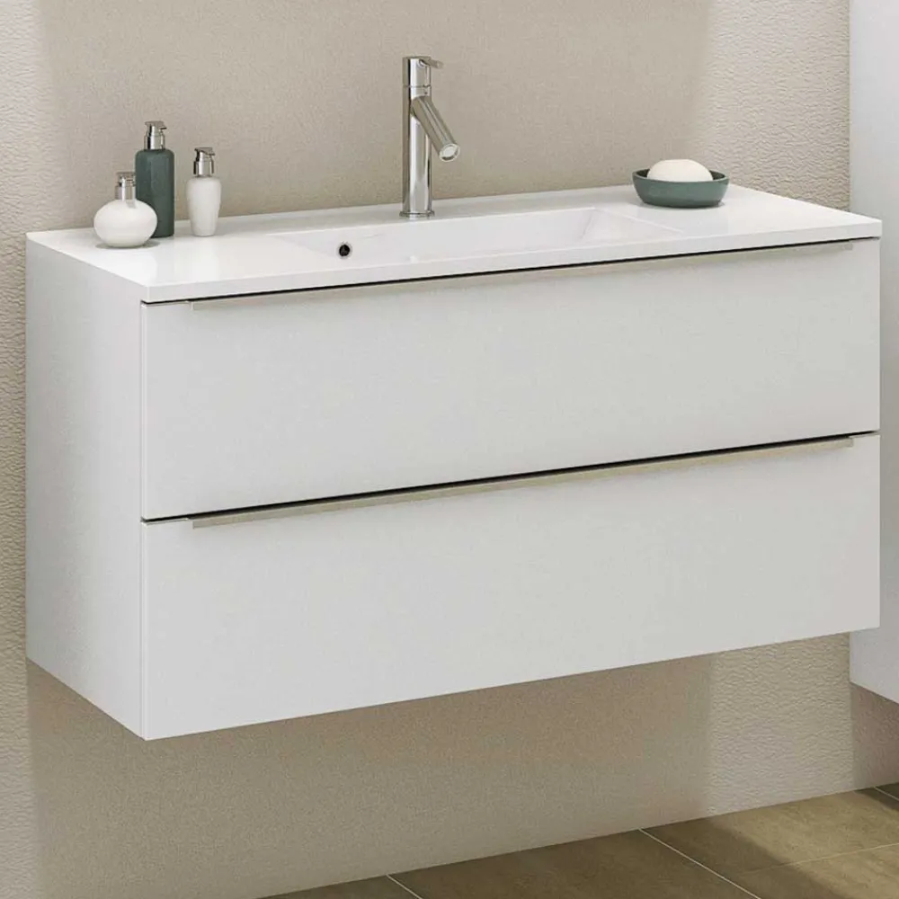 Wohnen Bad Schubladen-Waschtisch für hängende Montage - Livendas