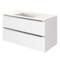 Wohnen Bad Schubladen-Waschtisch für hängende Montage - Livendas