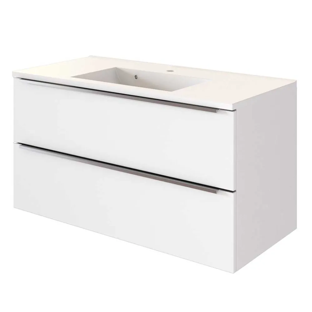 Wohnen Bad Schubladen-Waschtisch für hängende Montage - Livendas