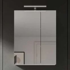 Wohnen Bad Spiegelschrank mit asymmetrischen Türen - Vitablos