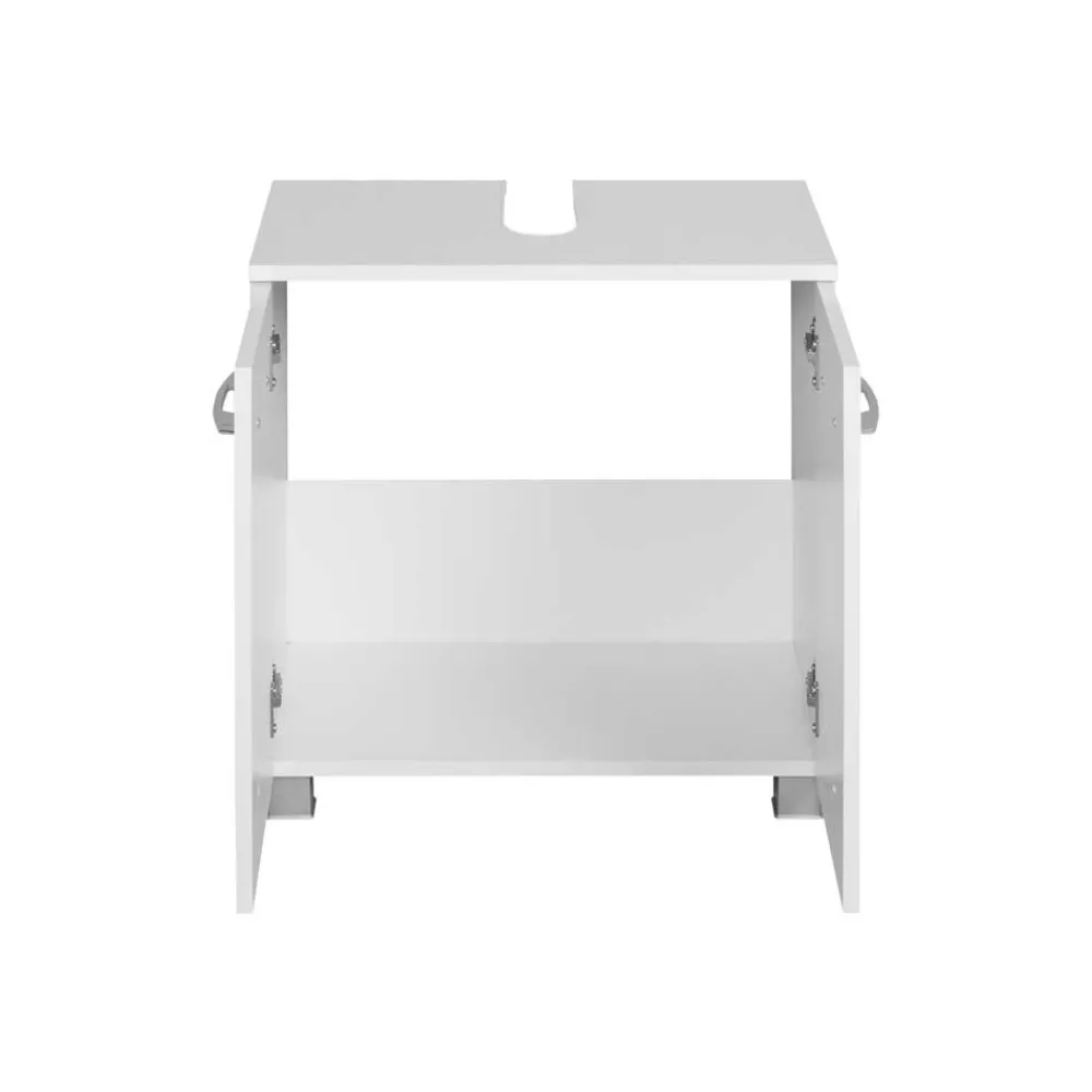 Wohnen Waschtisch|Waschbeckenunterschränke*Bad Unterbeckenschrank in Weiß - Lartemo