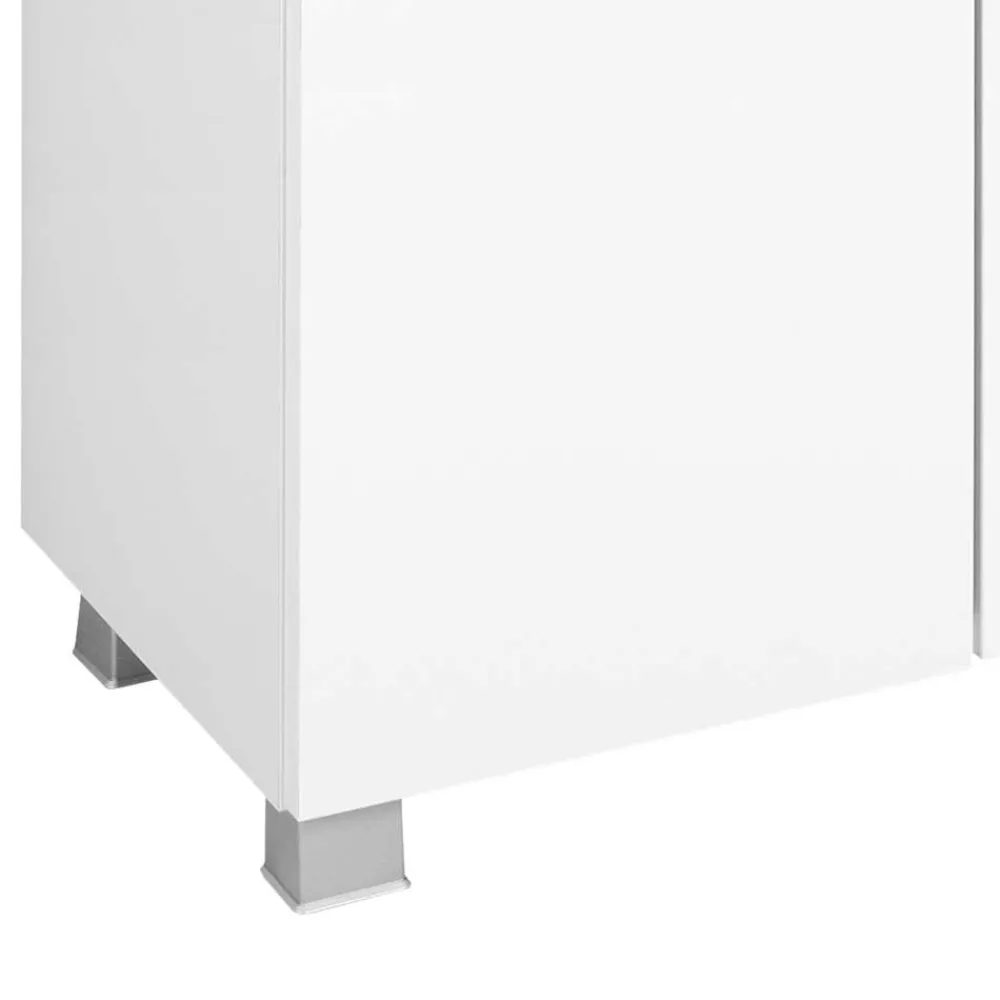 Wohnen Waschtisch|Waschbeckenunterschränke*Bad Unterbeckenschrank in Weiß - Lartemo