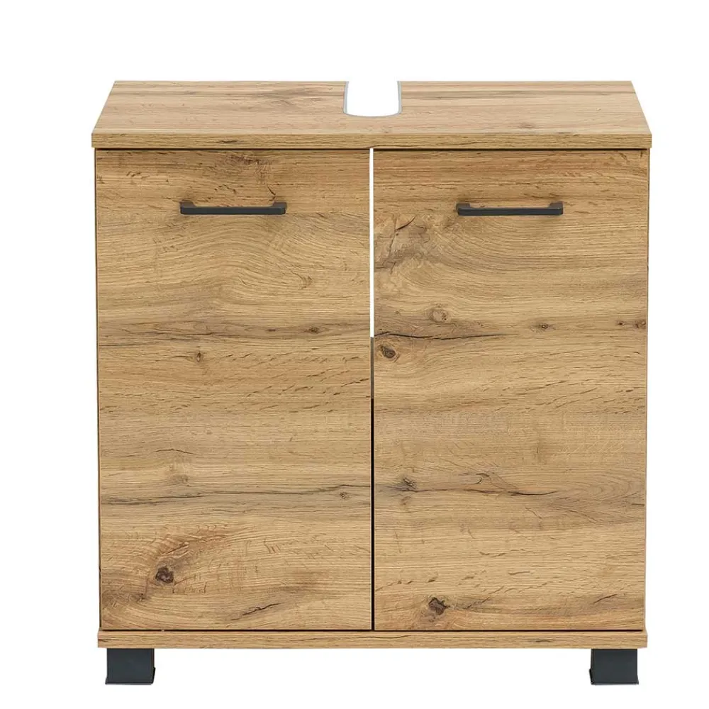 Wohnen Badschränke|Waschtisch*Bad Unterschrank fürs Waschbecken 60 cm breit - Jessmi