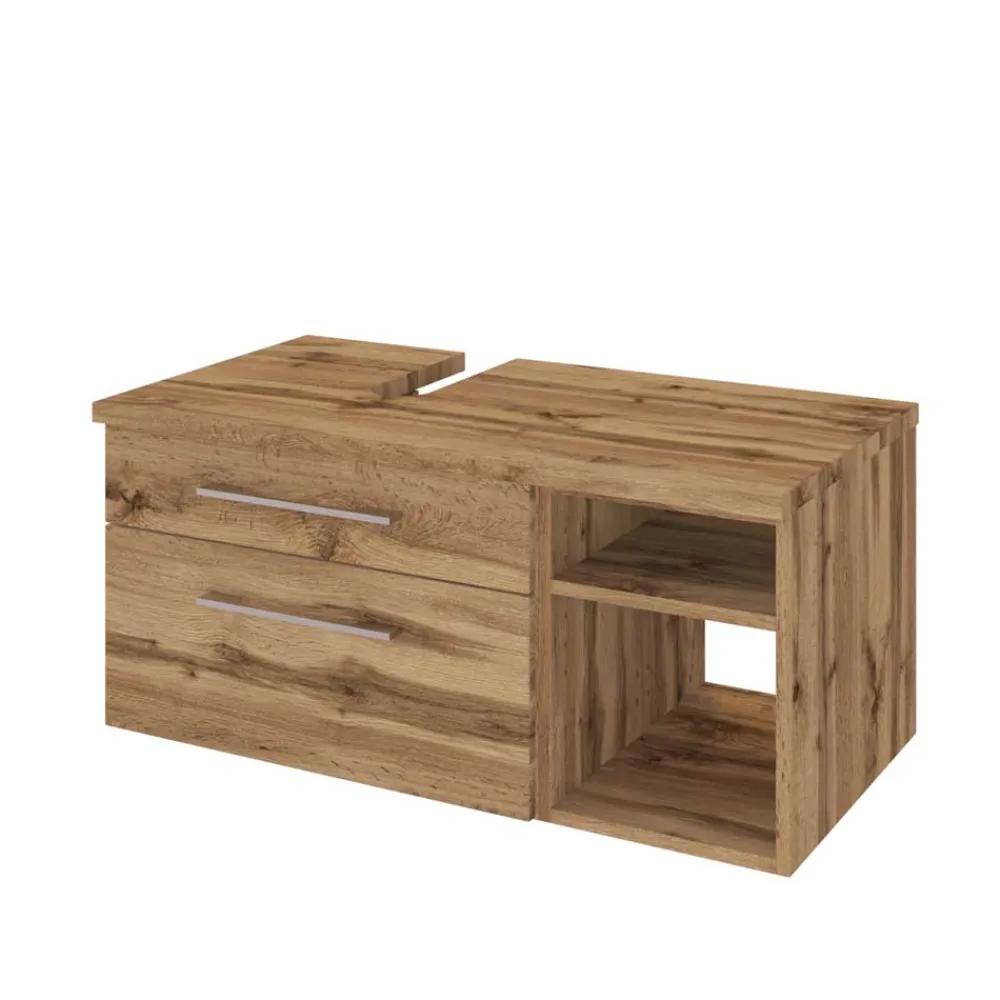 Wohnen Waschtisch|Waschbeckenunterschränke*Bad Unterschrank mit Siphonausschnitt - Userina I