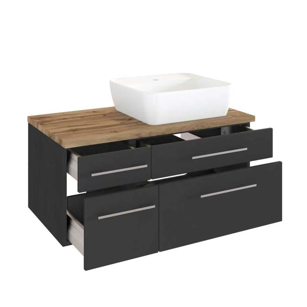 Wohnen Bad Wand-Waschtisch inkl Becken - Estregos