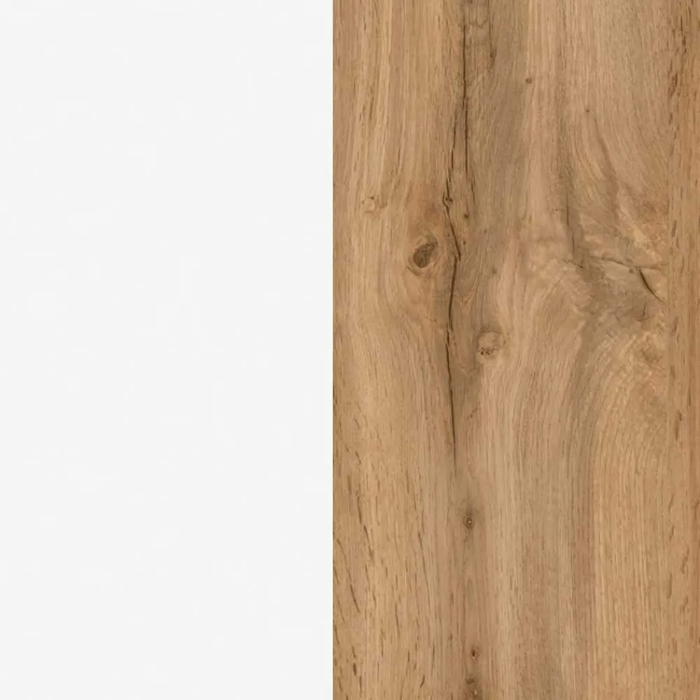 Wohnen Weiße Möbel|Glasmöbel*Bad Waschbeckenschrank & Spiegelschrank - Eight (zweiteilig)