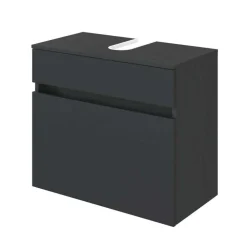 Wohnen Waschtisch|Waschbeckenunterschränke*Bad Waschbecken-Schrank in Grau - Cathyl