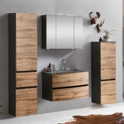 Wohnen Badausstattung Möbelset zweifarbig - Vandija (vierteilig)
