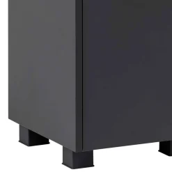 Wohnen Glasmöbel|Skandinavische Möbel*Badblock Möbel 119 cm breit - Marcius (vierteilig)