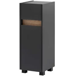 Wohnen Glasmöbel|Skandinavische Möbel*Badblock Möbel 119 cm breit - Marcius (vierteilig)